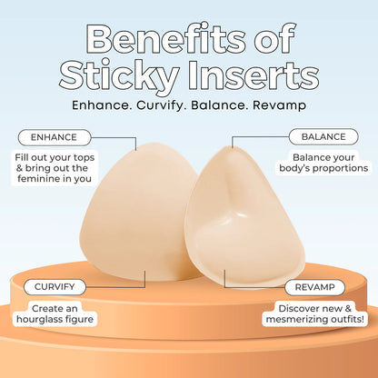 Instant Volume Sticky Bra Inserts